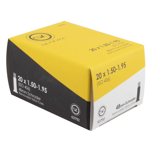 Sunlite Schrader Valve 48mm, 20x1.50-1.95, Durable Metal Design 63792