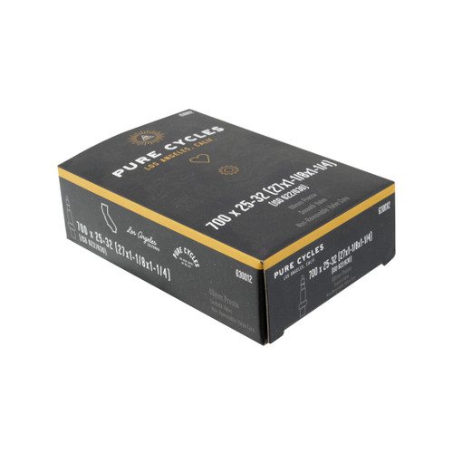Pure Cycles 700x25-32 Presta Valve Tubes | Lightweight, Durable, Fits 27x1-1/8x1-1/4 630012