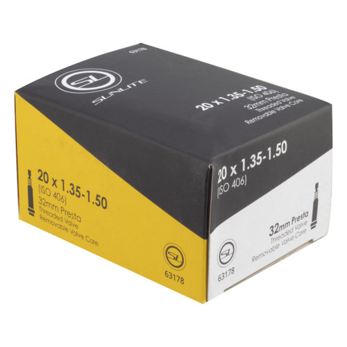 Sunlite Presta Valve 32mm Threaded for 20x1.35-1.50 Bikes 63178