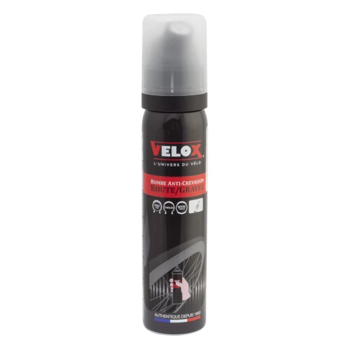 Velox Gravel and Road Tubular Tire Sealant - 75ml, Puncture Repair and Inflation R075C00-RD