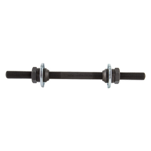 Black Ops MX-2000 Front Hub Axle Set - 3/8" x 26 x 100/165mm Durable Steel 370667