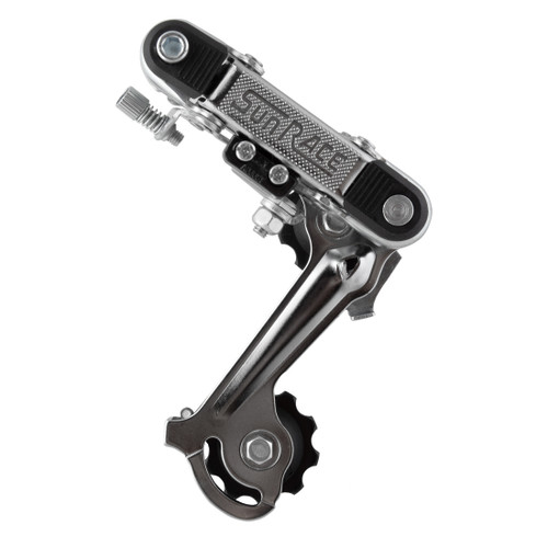 Sunrace RD-M10 SGS Friction Long Derailleur - Durable, Affordable Bike Component RDM10.LD00.CS0