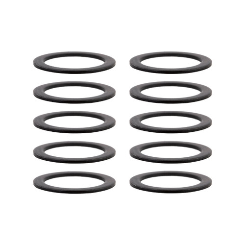 Sunlite Black Pedal Washers - Durable Bicycle Pedal Spare Parts (Pack of 10) 41531