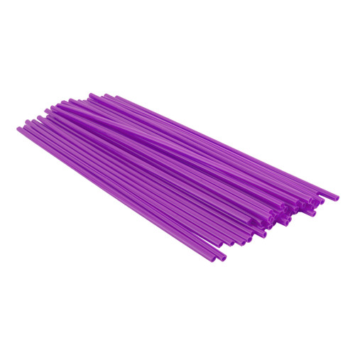 Black Ops 300mm Purple Spoke Covers - High-Visibility Bike Accessories 550197