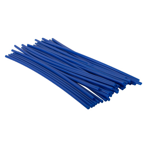 Dark Blue Plastic Spoke Covers 300mm - High Visibility Wheel Accessories 550193