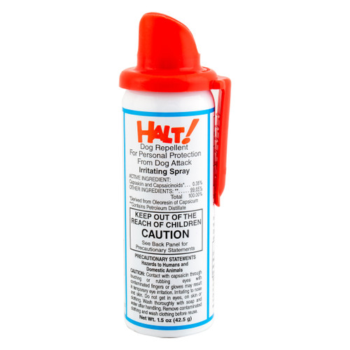 Halt Dog Repellant Aerosol - 1.5oz Safety Spray for Pets and Outdoor Use 61101C/576