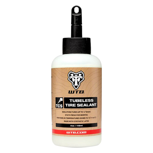 WTB TCS Tubeless Sealant 4oz - Cold-Weather, Latex-Free Puncture Repair W095-0095