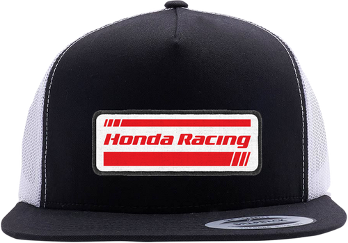 Factory Effex Honda Racing Hat - Black/White 22-86304