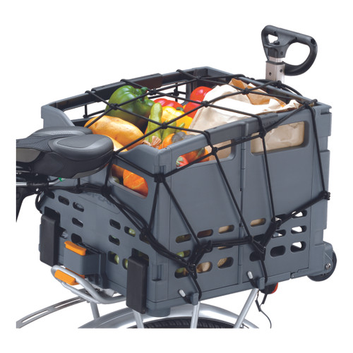 Topeak Trolley Tote Basket Cargo Net Elastic Nylon Durable Coated Hooks TCN02