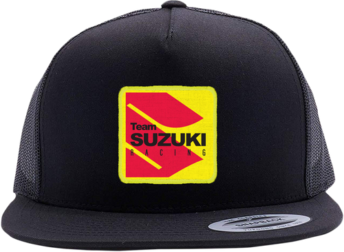 Factory Effex Suzuki Racing Hat - Black/Gray 22-86402