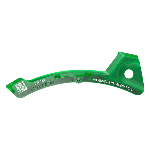 Sram Front Derailleur Setup Tool for RED AXS, 52-56T Green 00.7618.181.000