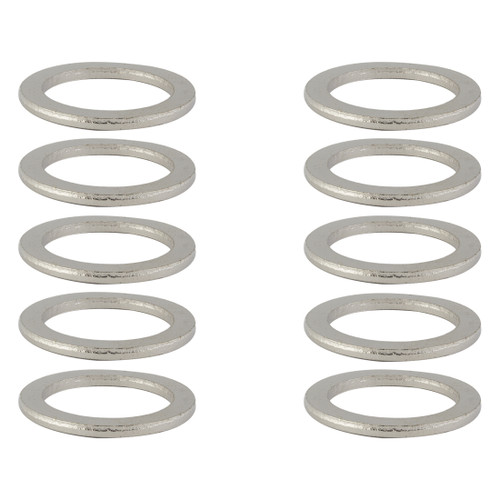 Black Ops 19mm Bottom Bracket Axle Washer - Durable Aluminum, Compact Fit 211272