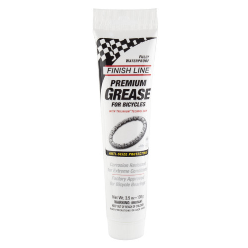 Finish Line Premium Trilinium Synthetic Grease - 3.5oz Waterproof Bike Lubricant PG0350101