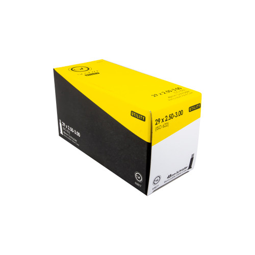 Sunlite 29x2.50-3.00 Schrader Valve Bike Tube | Durable Rubber, Flexible Valve Stem 63877