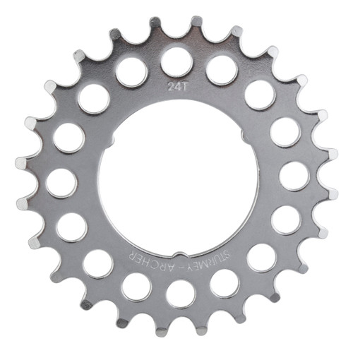 Sturmey Archer 24T 1/8" Flat Sprocket | Genuine Bicycle Hub Parts HSL203.0010.OP