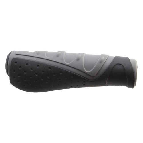 Clarks City Grip Ergonomic Dual-Compound Rubber Bike Grips, 130mm CL-301
