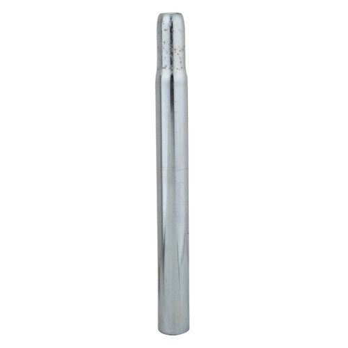 Premium Steel Pillar Seatposts for Bicycle Compatibility | Chrome-Plated, Durable, No Clamp, Various Lengths and Widths 901-10