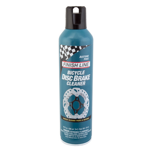 Finish Line 10oz Aerosol Disc Brake Cleaner - Fast, Residue-Free Rotor and Pad Cleaning BC0120101