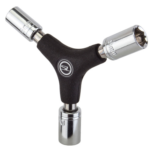 Sunlite Y-Socket Wrench Set | 8-10mm Non-slip Rubber Handle 61168