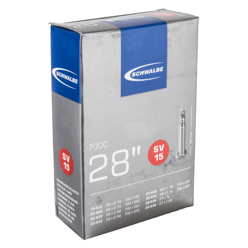 Schwalbe 700x18-28mm Butyl Tube Presta Valve - Durable, High-Performance Bicycle Inner Tube 10427343