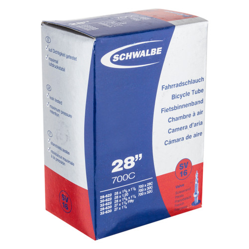 Schwalbe 700x28-32mm Butyl Tube Presta Valve - Durable, Long-Lasting and Reliable Performance 10431343