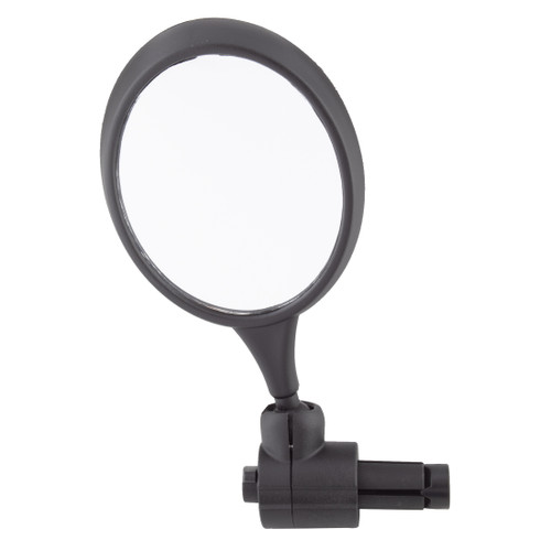 Delta Universal Handlebar Mirror - Adjustable, Thermoplastic, Fits Flat and Drop Bars MM3000