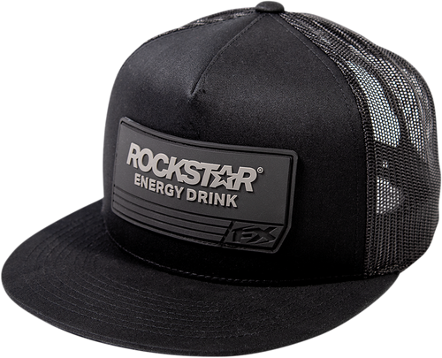 Factory Effex Rockstar 21 Racewear Hat - Black - One Size 24-86610