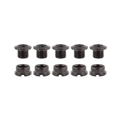 Origin8 Steel M8x6mm Single Speed Chainring Bolt Set for MX Cranksets 22054