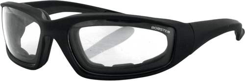Bobster Foamerz 2 Sunglasses - Matte Black - Clear Lens ES214C