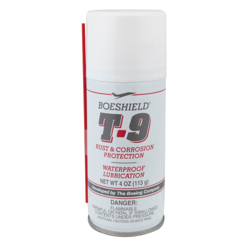 Boeshield T9 Bike Chain Lube - Waterproof Aerosol, Rust and Long-Lasting Protection T90004