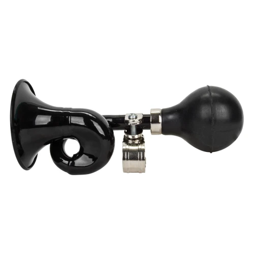 Sunlite Bugle Squeeze Whistle - Classic Black Handlebar Horn 98863
