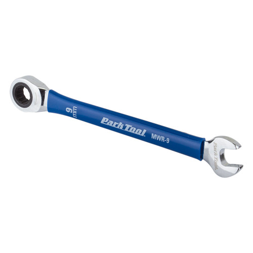 Park Tool MWR-9 Metric Wrench Ratcheting 9mm Heat Treated Chrome Plated 12 Point MWR-9