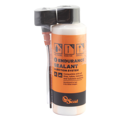 Orange Seal Endurance Tubeless Tire Sealant | Long-Lasting, Eco-Friendly 4oz 60412