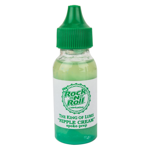 Rock-N-Roll Nipple Cream for Wheel Building and Spoke Prep, 15ml /12