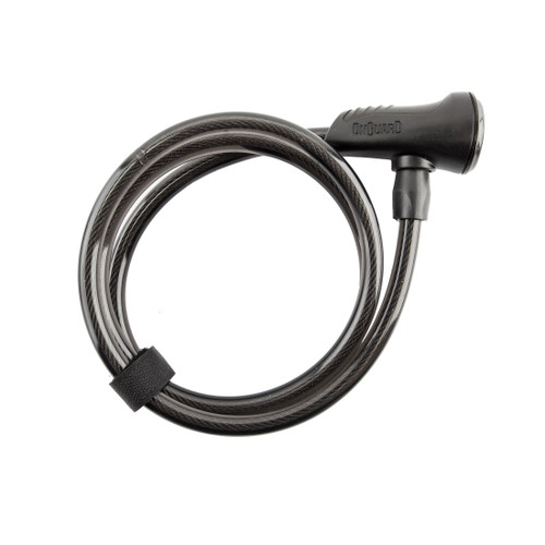 Onguard Neon 8165 Key Lock Double Locking, Heavy-Duty Vinyl Coated Cable 8165BL