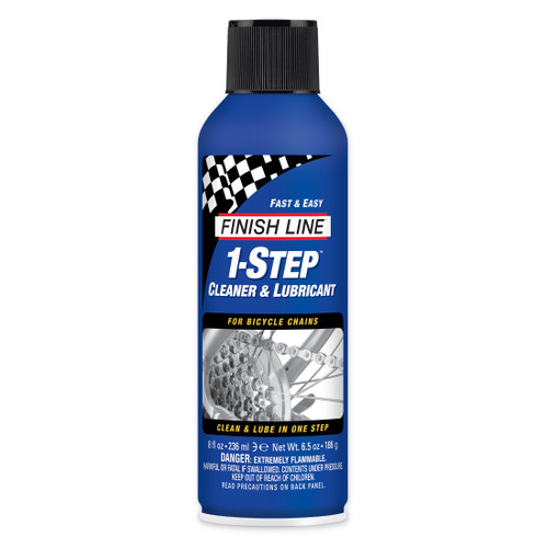 Finish Line 1-Step Cleaner and Bike Chain Lube - Aerosol, Rust Protection M00080101