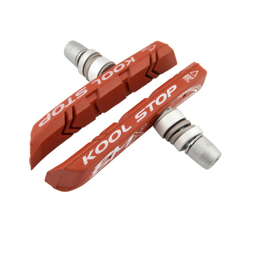 Koolstop BMX Brake Pads Kool-Stop 78.5mm 1 Pair Salmon KS-BMXSA