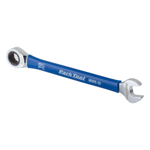 Park Tool MWR-10 Metric Wrench Ratcheting 10mm Heat Treated Chrome Plated 12 Pt MWR-10
