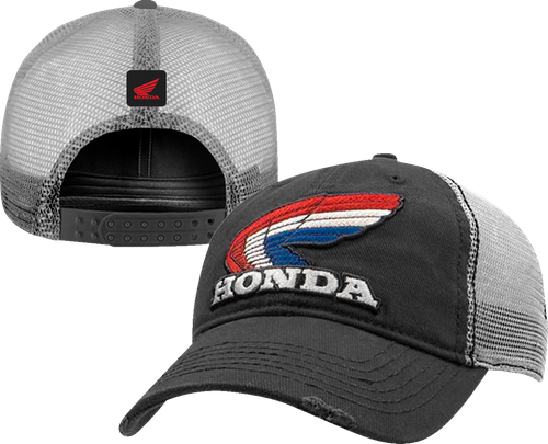 Honda Apparel Honda Vintage Wing Hat - Charcoal NP21A-H2488