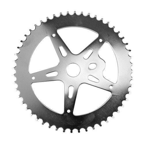 Sunlite 52T Steel Chrome BMX Chainring 1/2x1/8 for Performance Cycling 22077