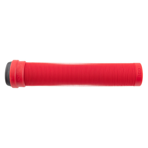 ODI Longneck SLX Bright Red Grips - Soft Compound, 160mm, No Flange F01SXBR