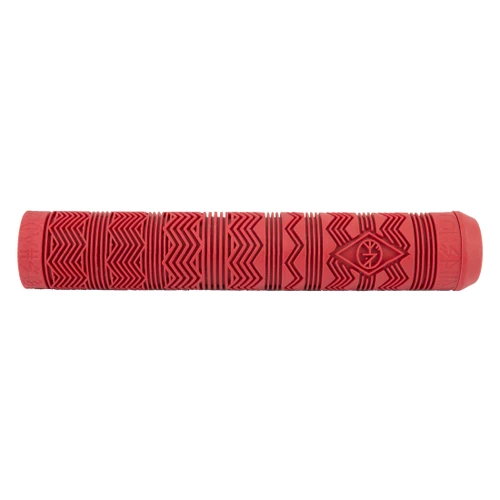 Shadow Conspiracy Gipsy DCR Flangeless BMX Bike Grips, Red 160mm 139-07017