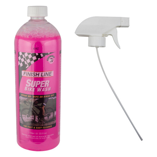 Finish Line Super Bike Wash Cleaner 34 oz Hand Spray Bottle Rust Inhibitor B00320101