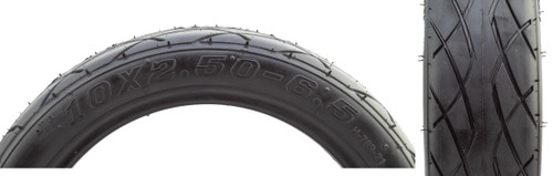 Sunlite UtiliT 10x2.5 Tubeless Scooter Tire for Hard Surfaces 593778