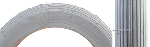 Sunlite 8x1-1/4 Clincher Wheelchair Tire Reflective Sidewall 59330