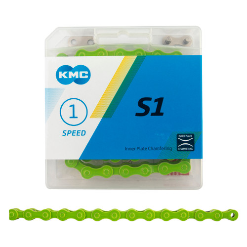 KMC S1 1/2"x1/8" Single Speed Chain Anti-Drop Technology CN41148