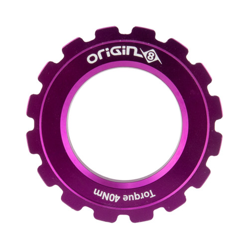 Origin8 CNC Machined AL6061-T6 CenterLock Disc Lockring | Lightweight and Durable 121146