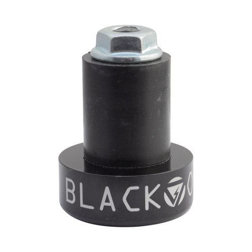 Black Ops Locking Alloy Bar End Plugs for Enhanced Security 330182