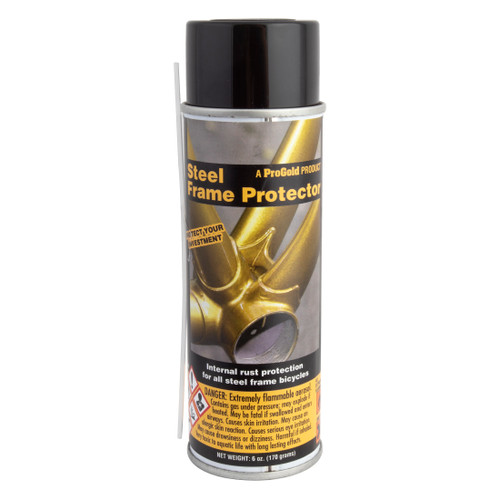 Pro Gold Steel Frame Rust Protector Aerosol - 6oz, Rust-Inhibitive Coating 482608PP