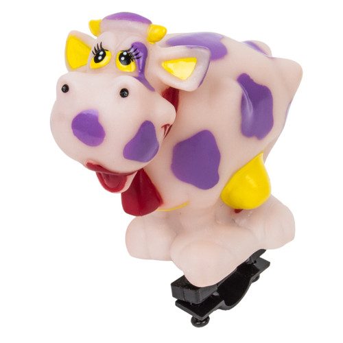 Pink Cow Squeeze Horn - Fun, Novelty Handlebar Bell for Kids and Adults 93688